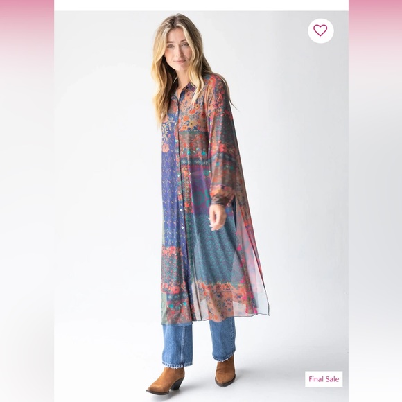 Camille Mesh Maxi Top - Picture 5 of 9